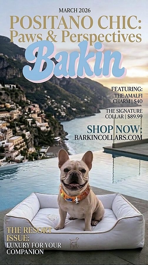 Barkin cover, Positano lifestyle